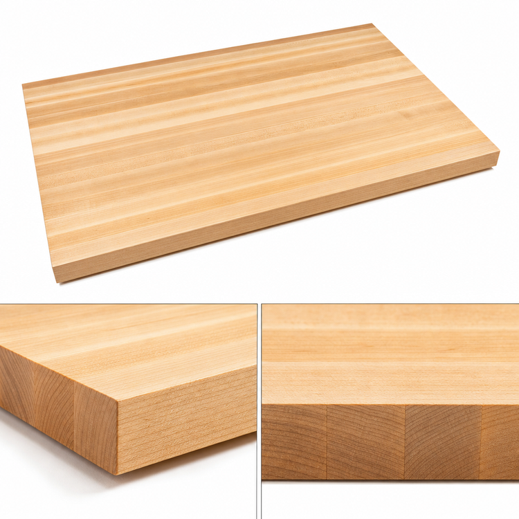 Product image #4 for John Boos Boos Block Edge Grain Maple Kitchen Countertop, 24 x 25 Inches, 1-1/2 Inch Thick, Oil Finish