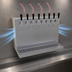 Thumbnail image #4 for Glastender 8-Faucet Wall Mount Air-Cooled Stainless Steel Draft Dispensing Tower