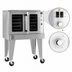Thumbnail image #4 for Southbend Platinum Full-Size Gas Single Deck Standard Depth Convection Oven, 70,000 BTU, Standard Controls, Dependent Doors