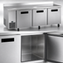 Thumbnail image #4 for Hoshizaki Steelheart WLR93B 93-Inch Three-Section Worktop Refrigerator, Side-Mounted Self-Contained