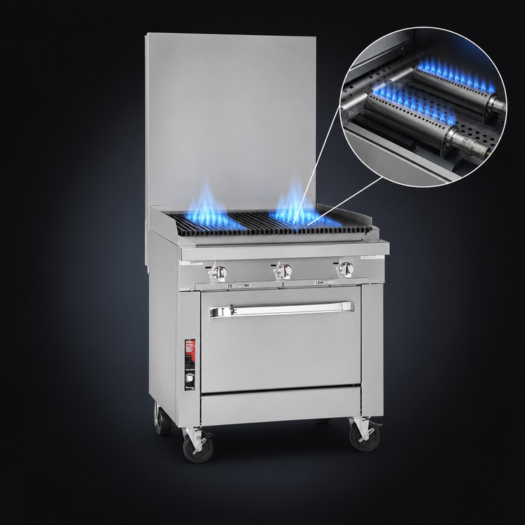 Product image #4 for Southbend Platinum Heavy-Duty 18-Inch Modular Natural Gas Charbroiler