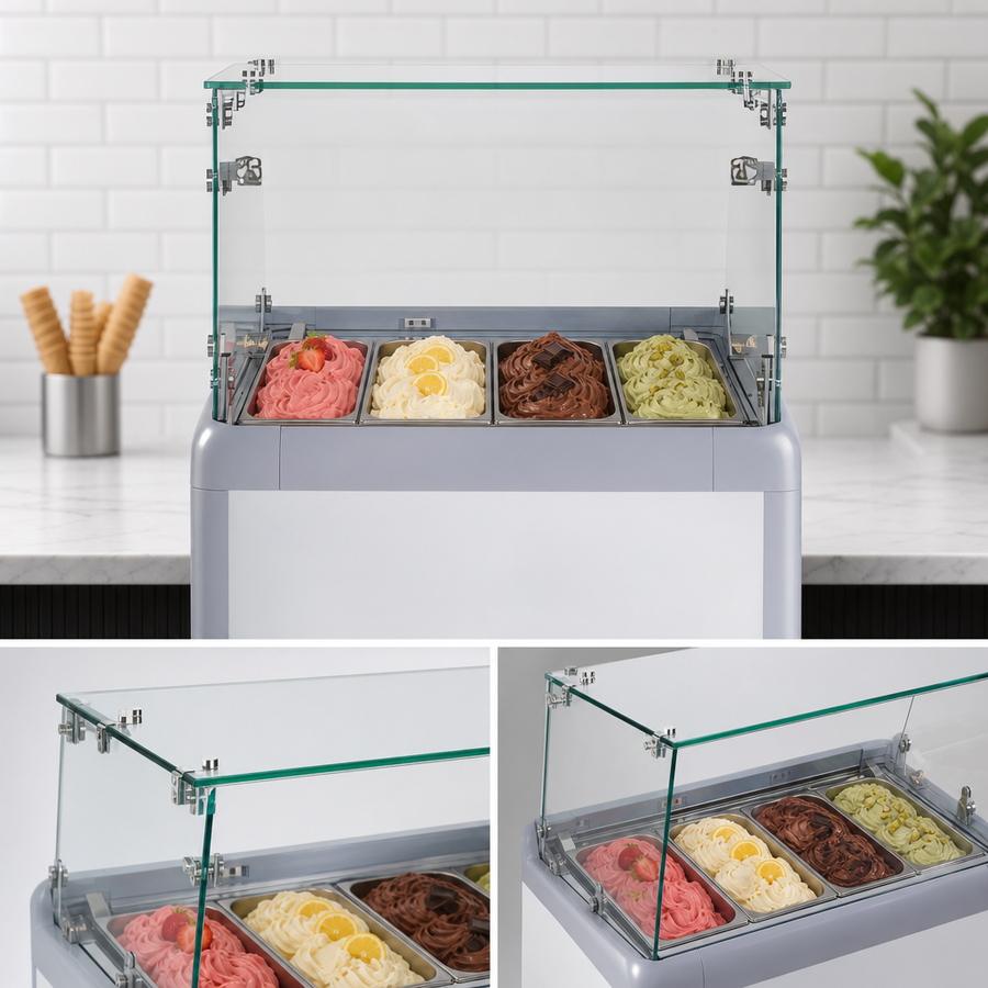 Flat Front and Squared Top Glass