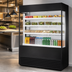 Thumbnail image #4 for True Glass-Sided Vertical Air Curtain Open-Air Merchandiser Refrigerator, 60-Inch Wide, 4-Shelf, Self-Contained