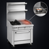Thumbnail image #4 for Southbend Platinum Heavy Duty 32-Inch Modular Gas Range with (2) Open Burners and 16-Inch Hot Top