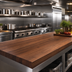 Thumbnail image #4 for Boos Block American Black Walnut Edge-Grain Kitchen Countertop with Varnique Finish, 132 x 36 x 2-1/4 Inches