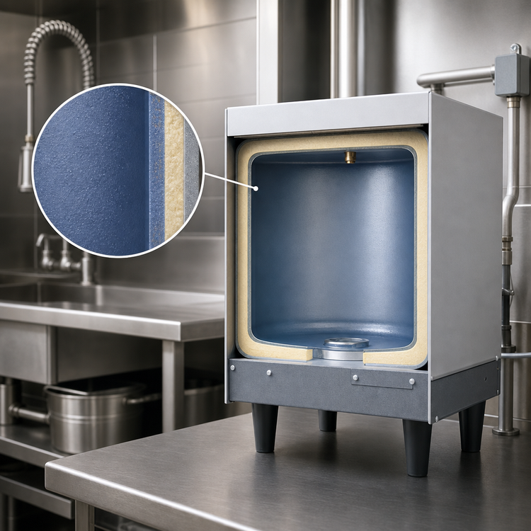 Product image #4 for Hatco Compact Electric Booster Water Heater, 6 Gallon, 208V, 6 kW