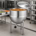 Thumbnail image #4 for Groen FT-60 60-Gallon Direct Steam 2/3-Jacketed Steam Kettle with Tri-Leg Base