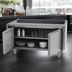 Thumbnail image #4 for Glastender 36-Inch Wide Underbar Add-On Cabinet Base with 2 Hinged Doors