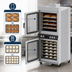 Thumbnail image #5 for NU-VU QB-4/8 Electric Floor Model Oven/Proofer Combo with Dual-Pane Glass Door