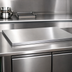 Thumbnail image #5 for John Boos Stainless Steel Countertop, 96 Inch x 32 Inch x 1-1/2 Inch, Flat No-Backsplash