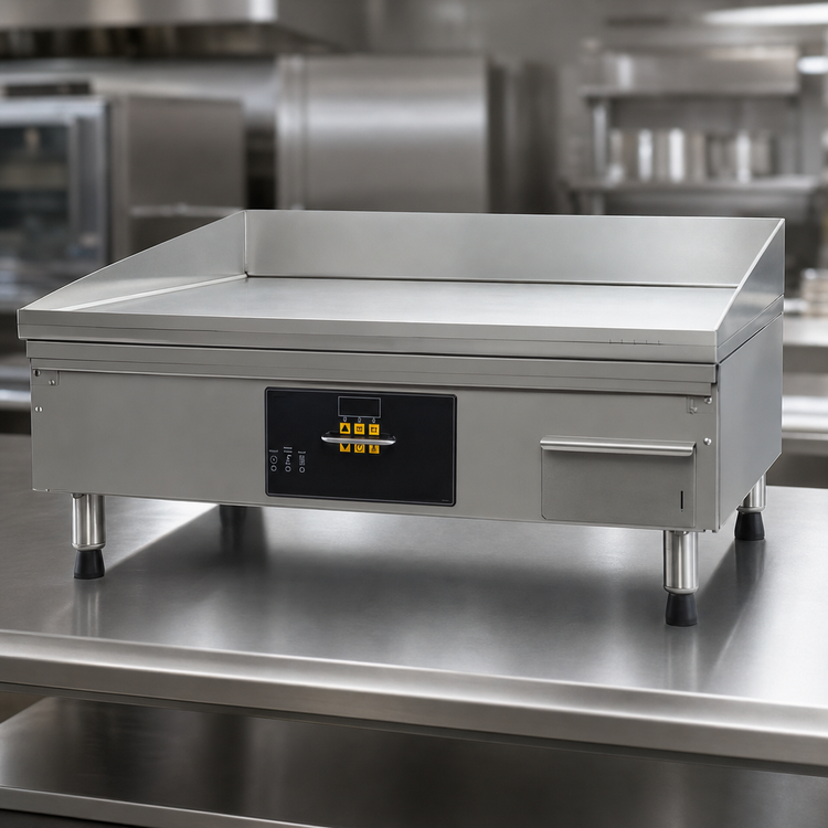 Product image #4 for AccuTemp AccuSteam 48-Inch x 30-Inch Electric Steam-Heated Countertop Griddle, 480V, 3-Phase