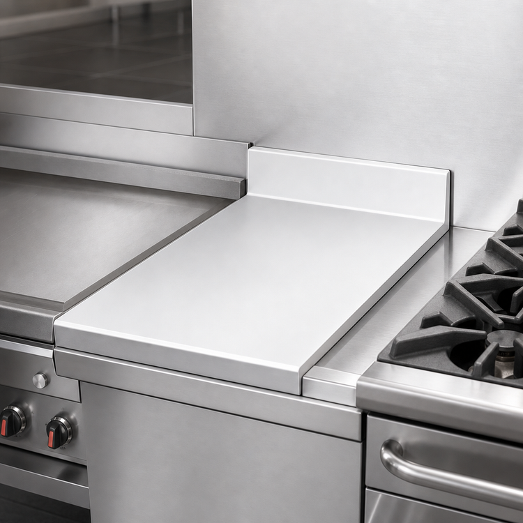 Product image #4 for 36-Inch 304 Stainless Steel Top Extension Filler Piece, Without Panel