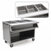 Thumbnail image #4 for Spec-Master 48-Inch Electric Sealed Well Hot Food Table, Open Front, 3 Wells, Mobile, 208V