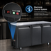Thumbnail image #4 for BK Resources 72-Inch 3-Door Back Bar Refrigerator with Solid Doors and LED Lighting