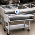 Thumbnail image #4 for Eagle Group Portable Sealed Well Hot Food Table, 2 Wells, Open Shelf Base, 240V Electric