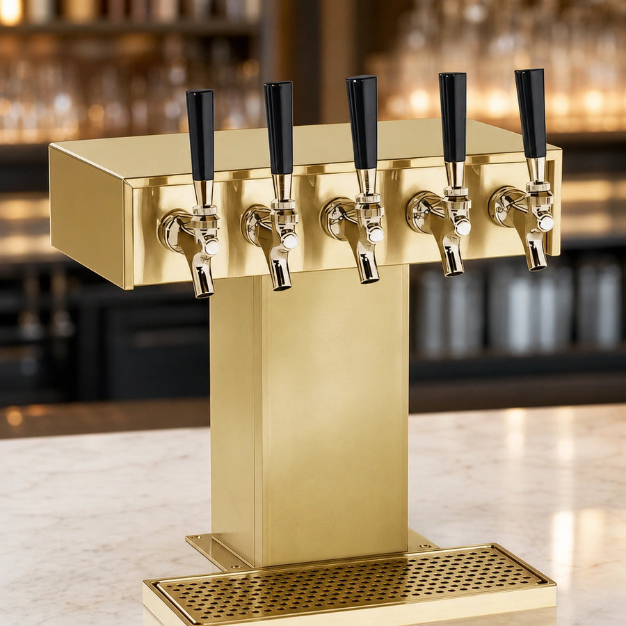 Five-Faucet Capacity