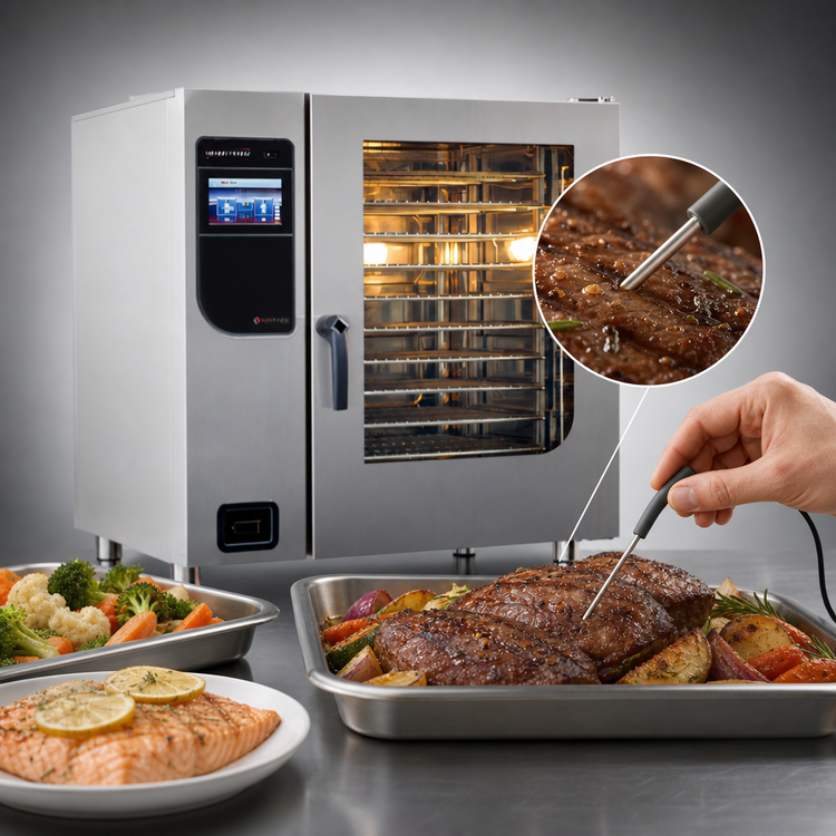 Product image #4 for Henny Penny FlexFusion Platinum Electric Boilerless Combi-Steamer Oven with Chef's Touch Controls