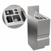 Thumbnail image #4 for Krowne Alchemy Series 12-Inch Underbar Tool Caddy with Glass Rinser Faucet, 4 Wet Bins and Dry Bin