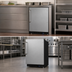 Thumbnail image #5 for Summit Commercial One-Section Undercounter All-Freezer with Reversible Solid Door, 2.68 Cu. Ft.