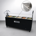 Thumbnail image #4 for Advance Tabco Triumph Supreme Portable Electric Hot Food Buffet Table with 5 Sealed Wells and Sneeze Guard