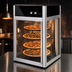 Thumbnail image #4 for Hatco Flav-R-Savor FSD-1 Countertop Hot Food Holding & Display Cabinet, 1 Door, 3-Tier Rotating Circle Rack, 120V