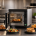 Thumbnail image #4 for XpressChef 2c Series Ventless High-Speed Microwave/Convection Combination Oven, 1.2 Cu. Ft., 208-240V