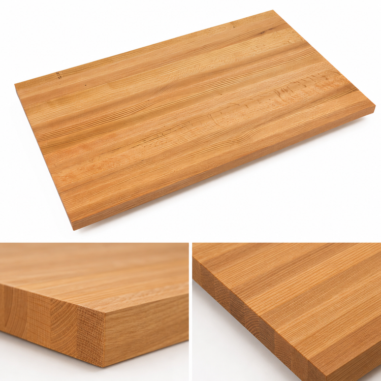 Product image #4 for John Boos Appalachian 72-Inch x 32-Inch Edge Grain Red Oak Island Countertop, Penetrating Oil Finish