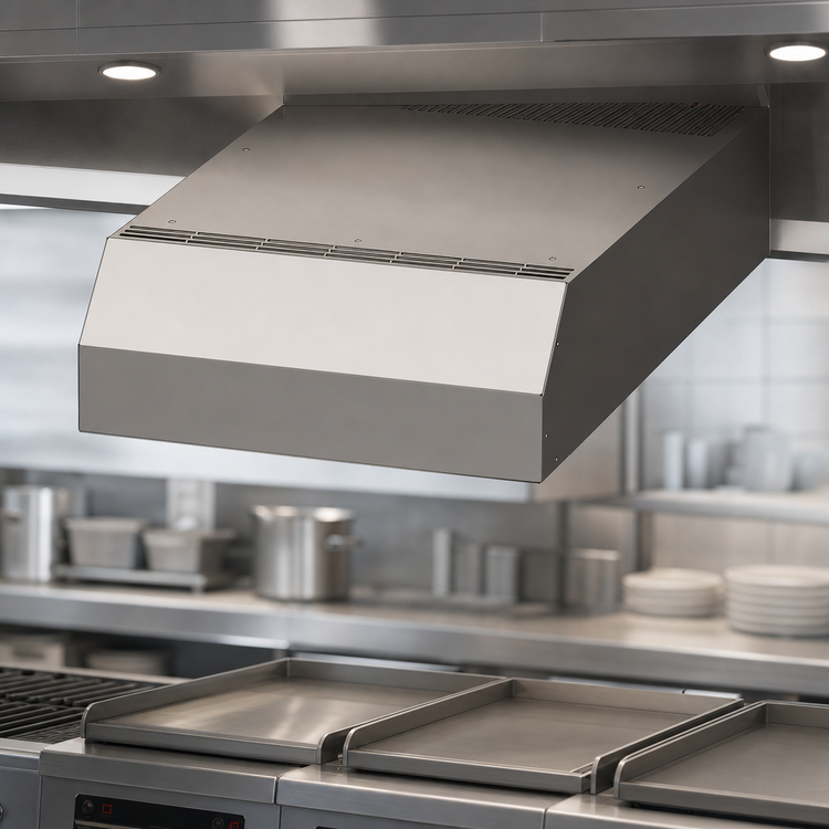 Product image #4 for Vulcan Vapor Condensing Hood for Double Mini Jet, Ventless Approved