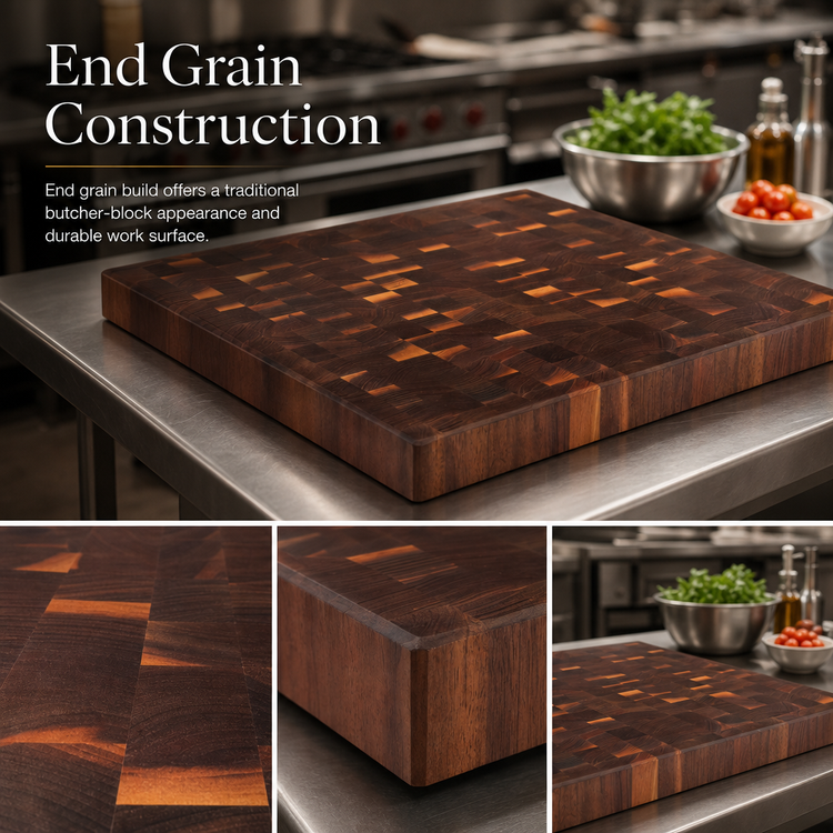 Product image #4 for Boos Block End Grain American Black Walnut Island Countertop, 48 x 25 x 3 Inch
