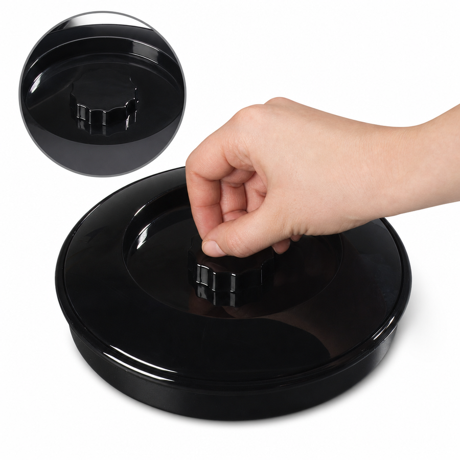 Recessed Lid Handle