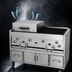 Thumbnail image #4 for Titan KC-60-RAD 60-Inch Countertop Gas Smoke Broiler Charbroiler with Cast Iron Radiants