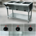 Thumbnail image #4 for Advance Tabco Triumph (Supreme) 47-1/8-Inch Electric Hot Food Table with 3 Sealed Wells and Open Base