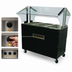 Thumbnail image #4 for Advance Tabco Triumph (Supreme) Portable Electric Open Well Hot Food Buffet Table with 3 Wells, Double-Sided Sneeze Guard, 208/240V