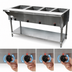 Thumbnail image #4 for Advance Tabco Triumph Supreme Electric 4-Well Sealed-Well Hot Food Table with Cutting Board and Open Base