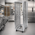 Thumbnail image #4 for Metro Pass-Thru End-Load Roll-In Refrigerator Pan Rack for 18 x 26 Pans, 36-Pan Capacity