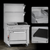 Thumbnail image #4 for Southbend Platinum 32-Inch Modular Heavy Duty Gas Range with 16-Inch Griddle and 16-Inch Charbroiler