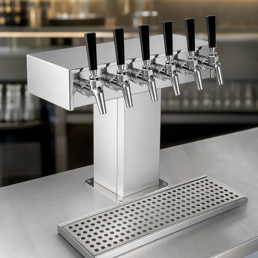 Six-Faucet Capacity