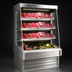 Thumbnail image #4 for Howard-McCray Ovation Series 75-Inch Remote Meat Open Merchandiser with 3 LED Lighted Shelves, Stainless Steel
