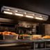 Thumbnail image #4 for Hatco Ultra-Glo 60-Inch Double Lighted Infrared Strip Heat Lamp Food Warmer