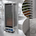 Thumbnail image #5 for BK Resources Full Size Mobile Insulated Heater/Proofer Cabinet, 35 Pan Capacity