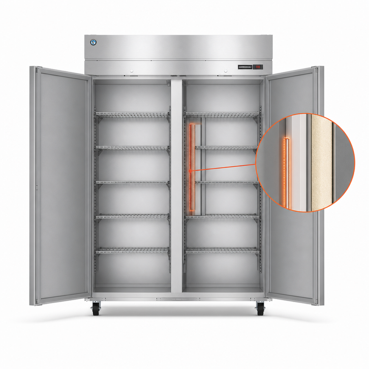 Product image #4 for Hoshizaki HC2A-FS Two-Section Full-Size Heated Holding Cabinet