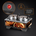 Thumbnail image #4 for Vollrath Cayenne® 1220 Full-Size Rethermalizing Soup Merchandiser Base with Country Kitchen Graphics and 7 Qt Accessory Pack