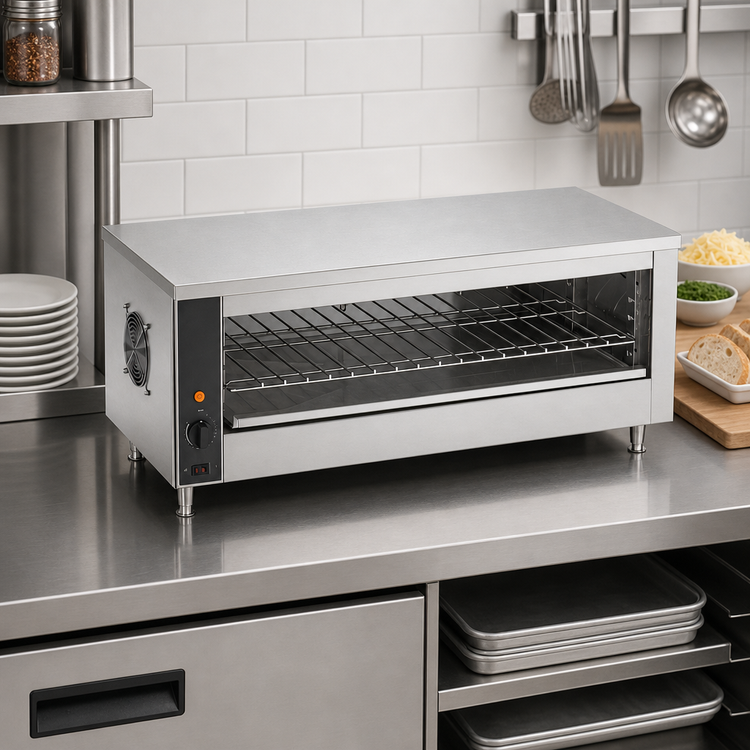Product image #4 for Vollrath CM4-24035 Countertop Quartz Cheese Melter / Finishing Oven, 35.13-Inch Wide, 240V