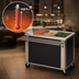 Thumbnail image #4 for DineXpress DXP5HF 5-Well Electric Mobile Hot Food Counter
