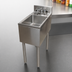 Thumbnail image #5 for BK Resources 12-Inch Wide Underbar Dump Sink with 10
