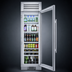Thumbnail image #4 for 24-Inch Wide One-Section Upright Glass Door Reach-In Refrigerator
