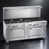Thumbnail image #4 for Southbend Ultimate 72-Inch Gas Restaurant Range with 3 Sauté Burners, 2 Pyromax Burners, 36-Inch Charbroiler, and 2 Standard Ovens