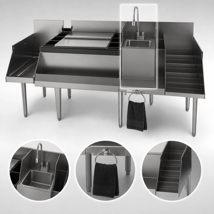 Blender Station with Sink