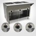 Thumbnail image #4 for Advance Tabco Triumph Supreme 47 1/8-Inch Electric Hot Food Table with 3 Sealed Wells and Open Cabinet Base, 120V