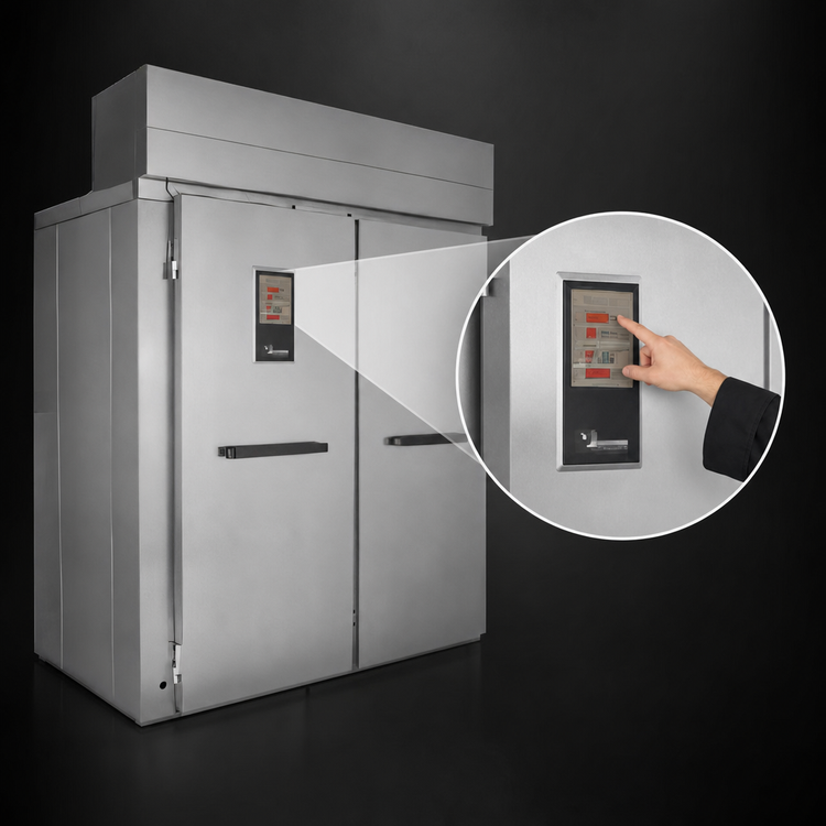Product image #4 for Baxter PW2E Double-Wide Roll-In Electric Proofer Cabinet with Floor, 62-Inch Wide x 120.5-Inch Deep